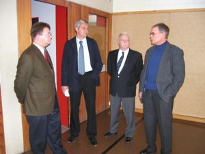 Hubert Hüppe besucht die Karl-Brauckmann-Schule